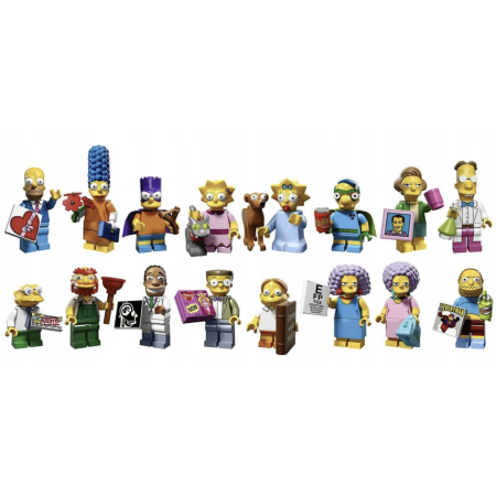 LEGO Minifigurki 71009 Simpsons Seria 2 Komplet